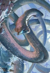 Koma, Cosmos Serpent (1) - ART Card - unsigniert